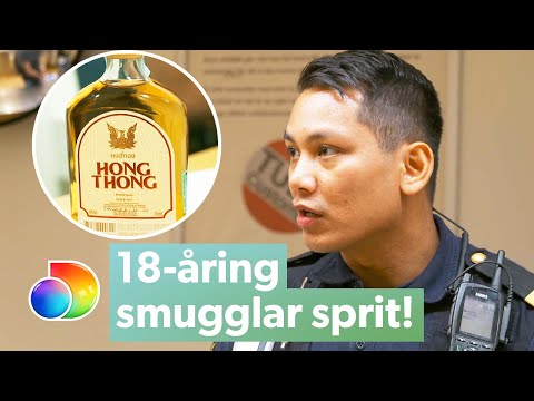 Tullen tar 18-åring som smugglat sprit på bar gärning | Gränsbevakarna Sverige | discovery+