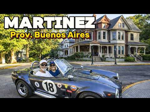 【4K】Las CASAS más BONITAS del CONURBANO - MARTÍNEZ, Buenos Aires | Walking Tour
