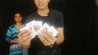 Pattern from 18-card stack