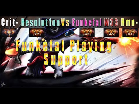 Funkefal Playing Support Against Rank 1 Europe EG.Crit- + FWD.Resolut1on With W33 And Rmn-