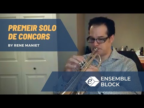 Premeir Solo De Concors by Rene Maniet