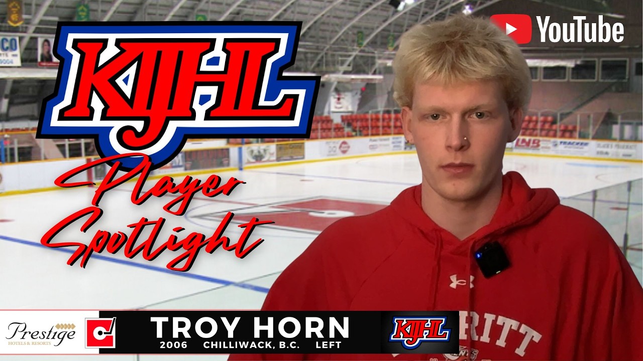 Player Spotlight - Merritt Centennials - Troy Horn