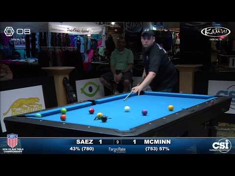USBTC 9-Ball: Hector Saez vs Shane McMinn