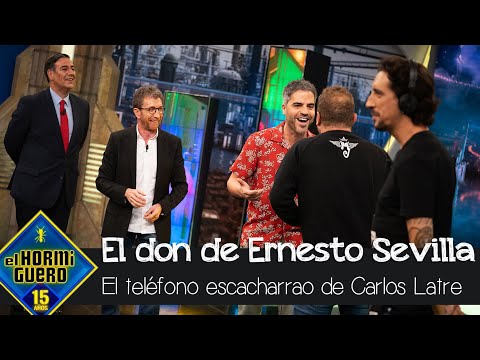 Karlos Arguiñano y José Mourinho sacan el talento de Ernesto Sevilla como imitador - El Hormiguero