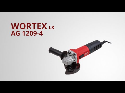 фото одноручная углошлифмашина wortex lx ag 1209-4. 950 вт, ушм угловая шлифовальная болгарка вортекс 0