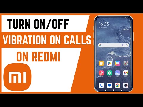 How To Turn On/Off Vibration For Calls On Redmi Smartphone