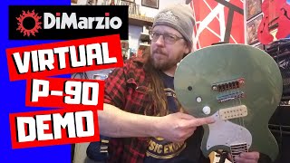 Video thumbnail for Dimarzio Virtual P90 Demo by Greg Talks Guitars