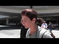 Cobie Smulders In A Hurry Wearing No Makeup At LAX