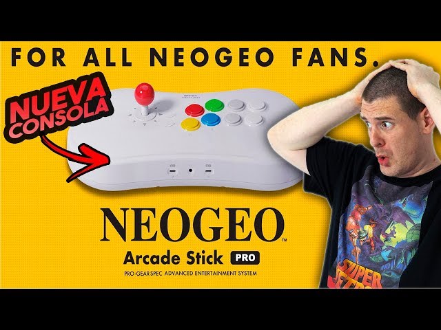 Vídeo relacionado con UNICO Mini controlador, SNK con Cable Game Pad Compatible con UNICO MVS Mini/NEOGEO Mini/NEO-GEO Arcade Stick Pro para que dos Jugadores Jueguen Simultáneamente - Rojo