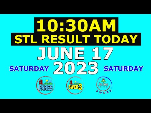 10:30am STL Result Today June 17 2023 (Saturday) Visayas and Mindanao