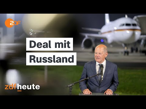 Video Thumbnail: Was der Gefangenenaustausch mit Russland bedeutet | heute journal