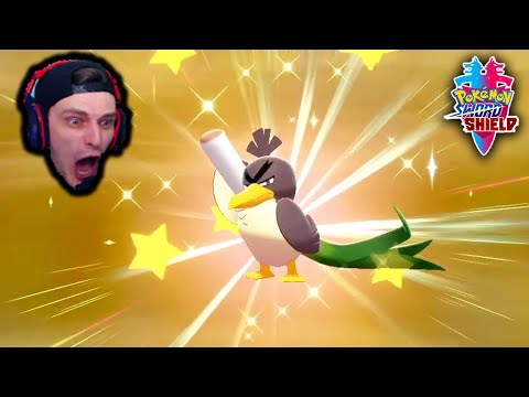 Shiny Galarian Farfetch'd LIVE Reaction | Pokemon Sword and Shield