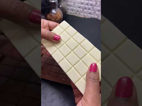 Homemade White Chocolate Recipe | No Cooking #shorts #white #chocolate #homemade #recipe #nocooking