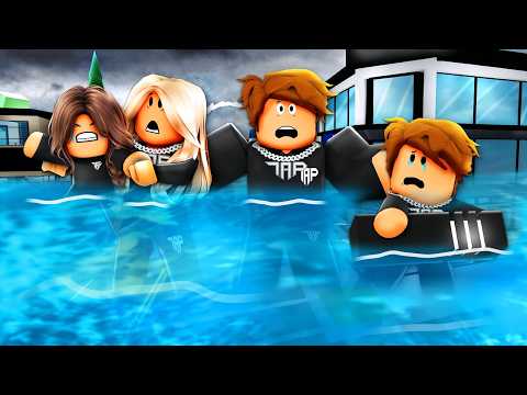 Our Family Survived THE FLOOD in Brookhaven RP..