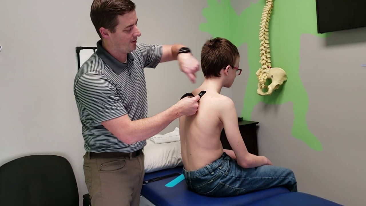 Scoliosis Posture Taping