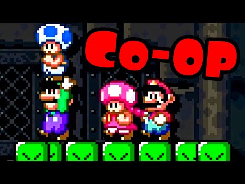 Super Mario Maker 2 Multiplayer Co-OP with Friends Online #180