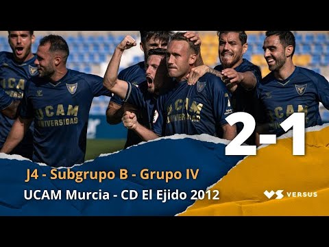 📺 Resumen: UCAM Murcia 2 vs 1 CD El Ejido 2012 (2020/21)