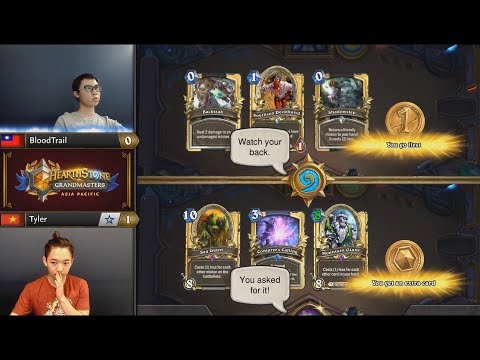 BloodTrail vs Tyler | Hearthstone Grandmasters Asia-Pacific Week 1 Day 2 | GAME 2