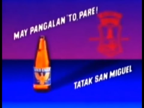 Gold Eagle Beer "Freddie" 30s - Philippines, 1989