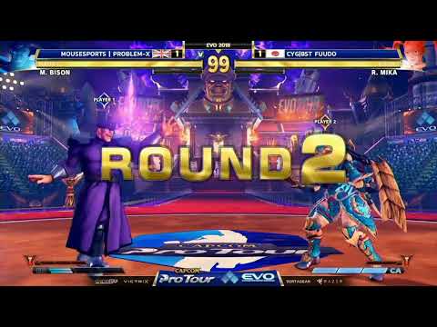 EVO 2018 - Street Fighter V Winners Final - Mouz Problem X vs CYG BST Fuudo