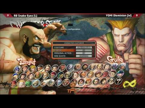 The Fall Classic 2015 - USF4 - Grand Final - RB Snake Eyez (Zangief) vs YOMI Dieminion (Guile)
