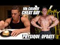 PHYSIQUE UPDATE after a 10k CALORIE CHEAT DAY - IFBB PRO Bodybuilder