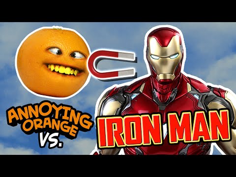Annoying Orange vs Iron Man!