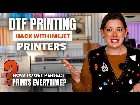 DTF Printing with an Inkjet Printer: Ultimate Guide & Tips! 🖨️✨