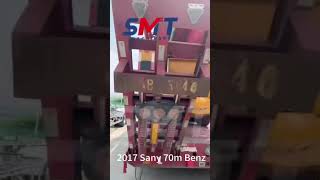 Sany 70m big concrete pump on benz mercedes euro 4 truck betongpumpe | Bilde 4 - Machineryline