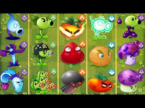 PvZ 2 Gameplay - All Best Mint Plants Challenge - Who 's Strongest Plant ？- Plant vs Plant