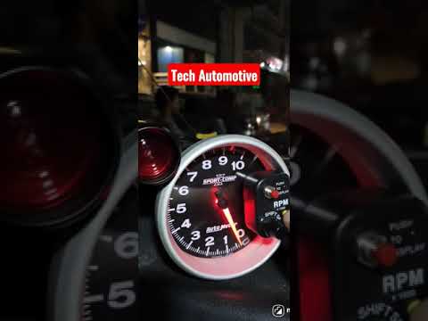 Tech Automotive Auto Meter With 7 Colours Changing Options