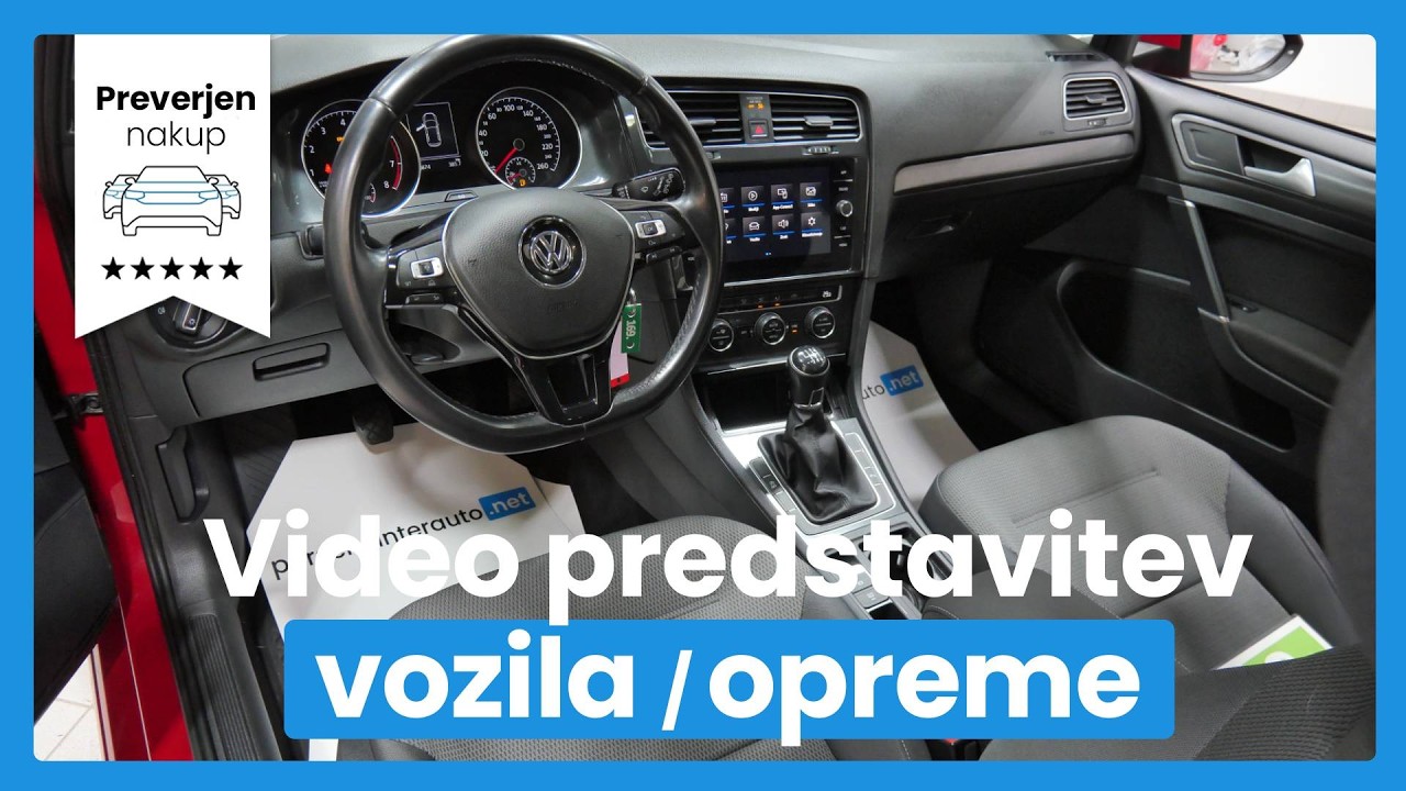 Volkswagen Golf 1.0 TSI BMT Comfortline - SLOVENSKO VOZILO
