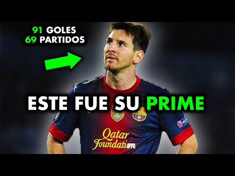 Cómo Messi Hizo 91 Goles en UN AÑO?