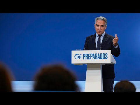 Rueda de prensa de Elías Bendodo tras el Comité de Dirección