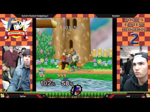 SoCal's Fastest Hedgehogs 2 - TpFox (Fox) vs. Null (Fox) - SSBM Bracket Pools Singles