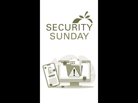 Thumbnail for the link of Security Sunday - Vacation Safety video
