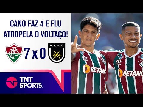 FLUMINENSE MASSACRA O VOLTA REDONDA E ESTÁ NA FINAL DO CARIOCA! | FLUMINENSE 7x0 VOLTA REDONDA
