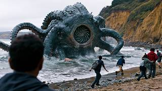 People End Up Trapped on an Island as Alien Monsters Start Dropping From the Sky