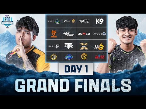 ONEGAME PRO CHAMPIONSHIP | DAY 1 | GRAND FINALS  | BGMI | SEASON 3 | #iqoosoul #godlike