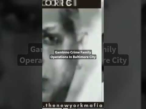 Gambino Crime Family Operations In Baltimore City @MobFiresideChat #mafia #baltimoremobtown