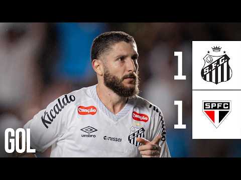 SANTOS 1 X 1 SÃO PAULO | GOL | BRASILEIRÃO (04/02/26)