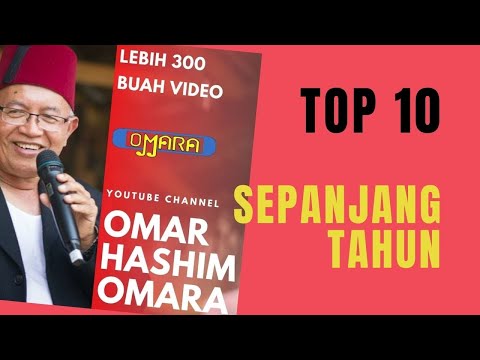 TOP 10 Sepanjang Tahun -  Youtube OMARA - Boria Ghazal Parti Seni Warisan Dokumentari Lagu dan Lawak