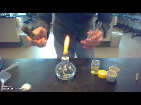 Destillation vha. Hickmann kolonne