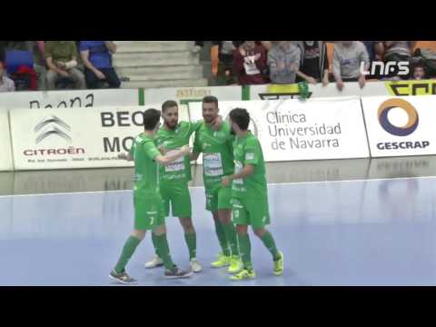 Gol Araça (1-0) en el Magna Gurpea - Jaén Paraíso Interior. 1Div, J29