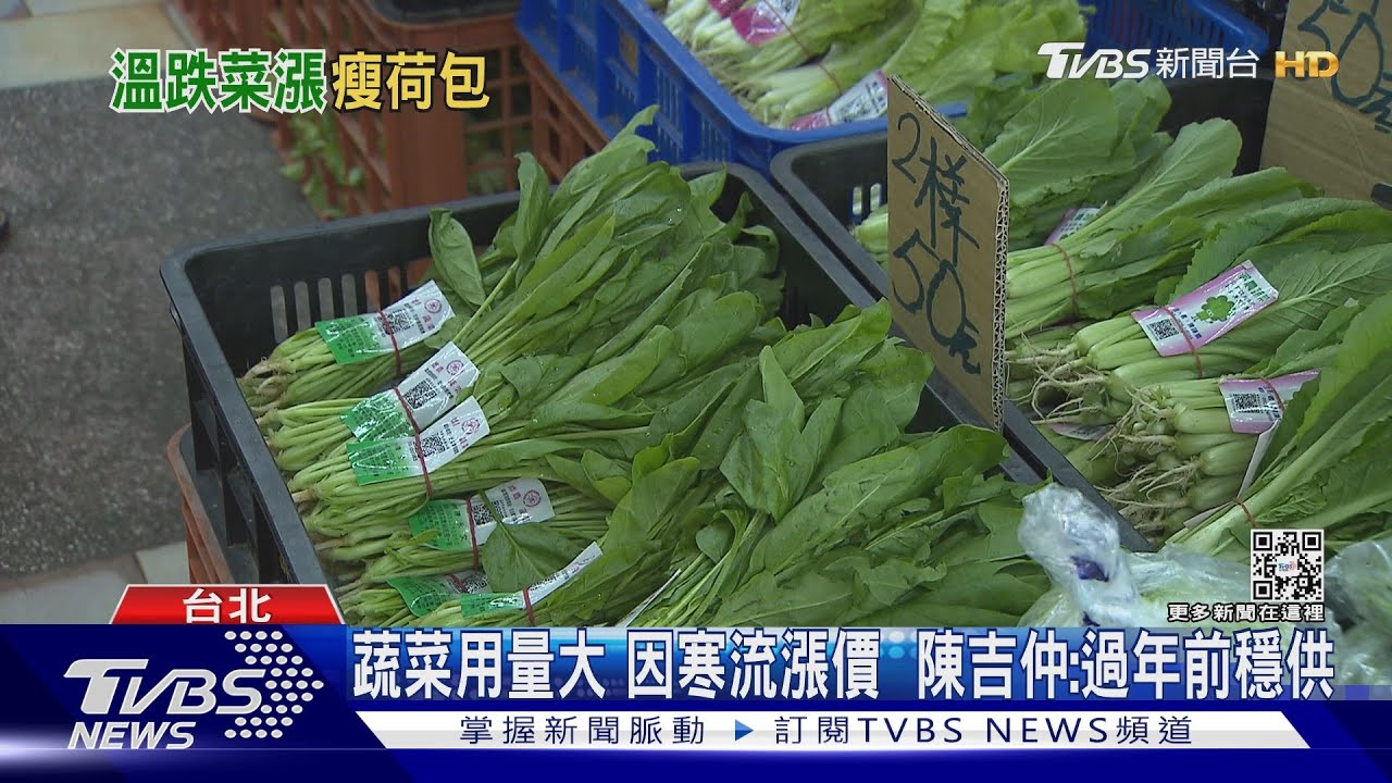 天冷吃鍋!葉菜需求增 茼蒿漲3成、玉米貴近1倍
