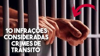 CRIMES DE TRÂNSITO PARA CONCURSO PÚBLICO E AUTOESCOLA.