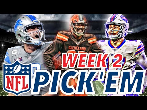 Expert Nfl Pick Em Week 2 Predictions Using Data Sheets