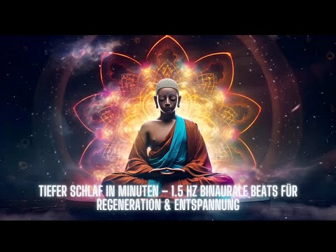 💤 Tiefer Schlaf in Minuten – 1.5 Hz Binaurale Beats für Regeneration & Entspannung