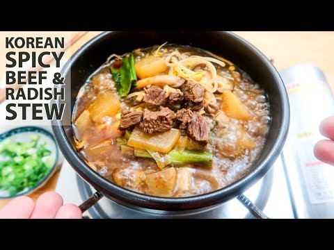 Daniel's Favorite: Korean Spicy Beef & Radish Soup! (Gyeongsang-do Style)
