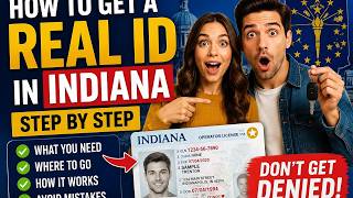 How to get a REAL ID in Indiana step by step